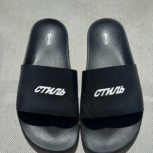 Heron Preston Pool slides